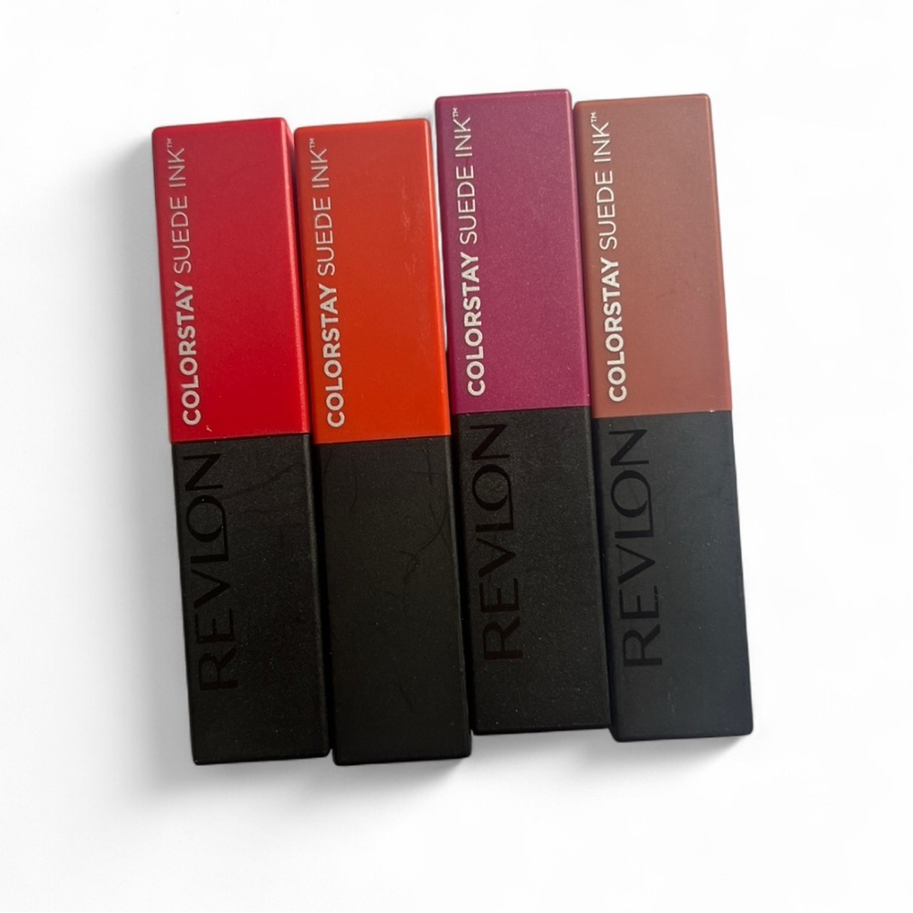 Revlon color stay suede ink lipsticks